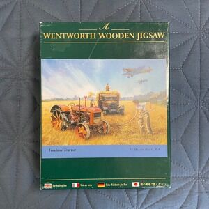 Wentworth Wooden Jigsaw Puzzle Fordson Tractor Malcolm Root 250 Pieces Whimsies
